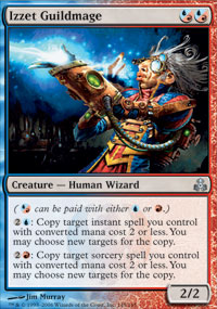 la carte guildmage d'izzet